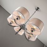 Citilux Эвита CL466150 Люстра подвесная с белыми абажурами