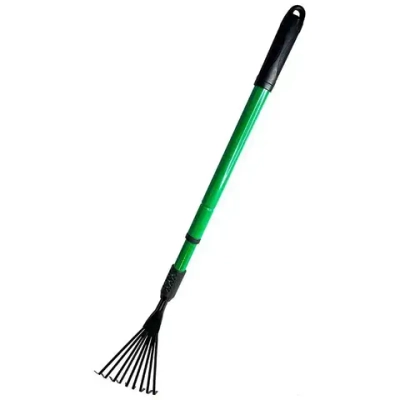 Грабельки веерные 9-ти зубые с телескопической ручкой CTA101 D