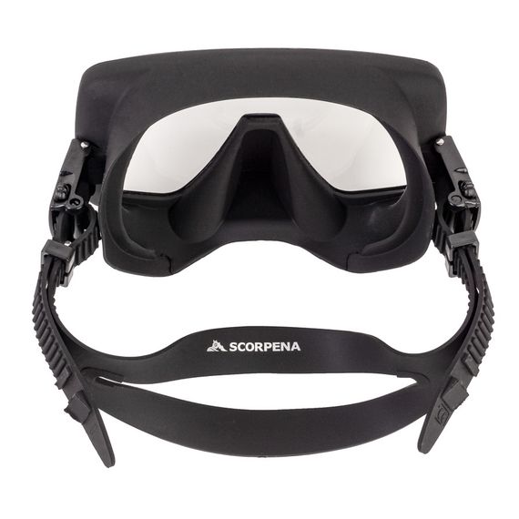 Маска Scorpena Y матовая безрамная