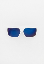 Спортивные очки LiP Rock / Gloss White / PC Polarized / Blue Mirror Smoke Lens