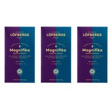 Кофе молотый Lofbergs Magnifika 500 гр 3 шт