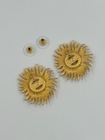 Серьги Солнце Monet