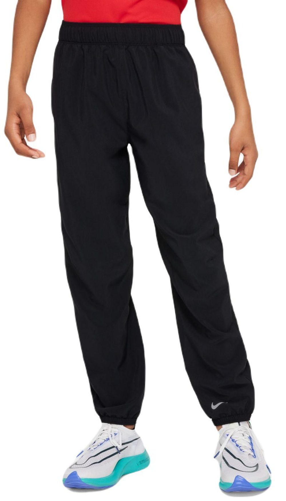 Детские теннисные брюки Nike Kids Dri-Fit Multi Pants - black/white - Black
