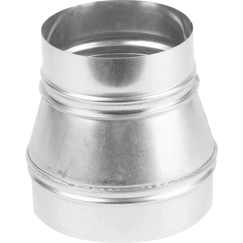 Переход оцинкованный D125 мм/D140 мм