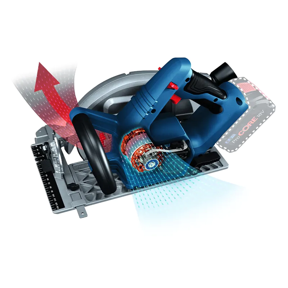 Bosch GKS 18V-68 C аккумуляторная циркулярная пила (без АКБ и ЗУ) 06016B5000