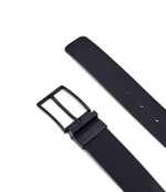 Кожаный двухсторонний ремень HUGO - черный(50522616)