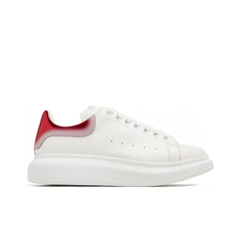 Alexander McQueen Oversized White Red Chrome Gradient