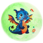 Мяч 22 см «Динозаврик» (60 гр.)