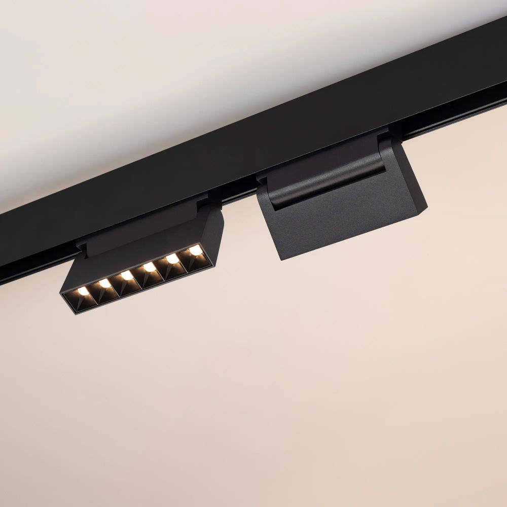 Светильник MAG-ORIENT-LASER-FOLD-S195-6W Warm3000 (BK, 30 deg, 48V, DALI) (Arlight, IP20 Металл, 5 лет) 034631