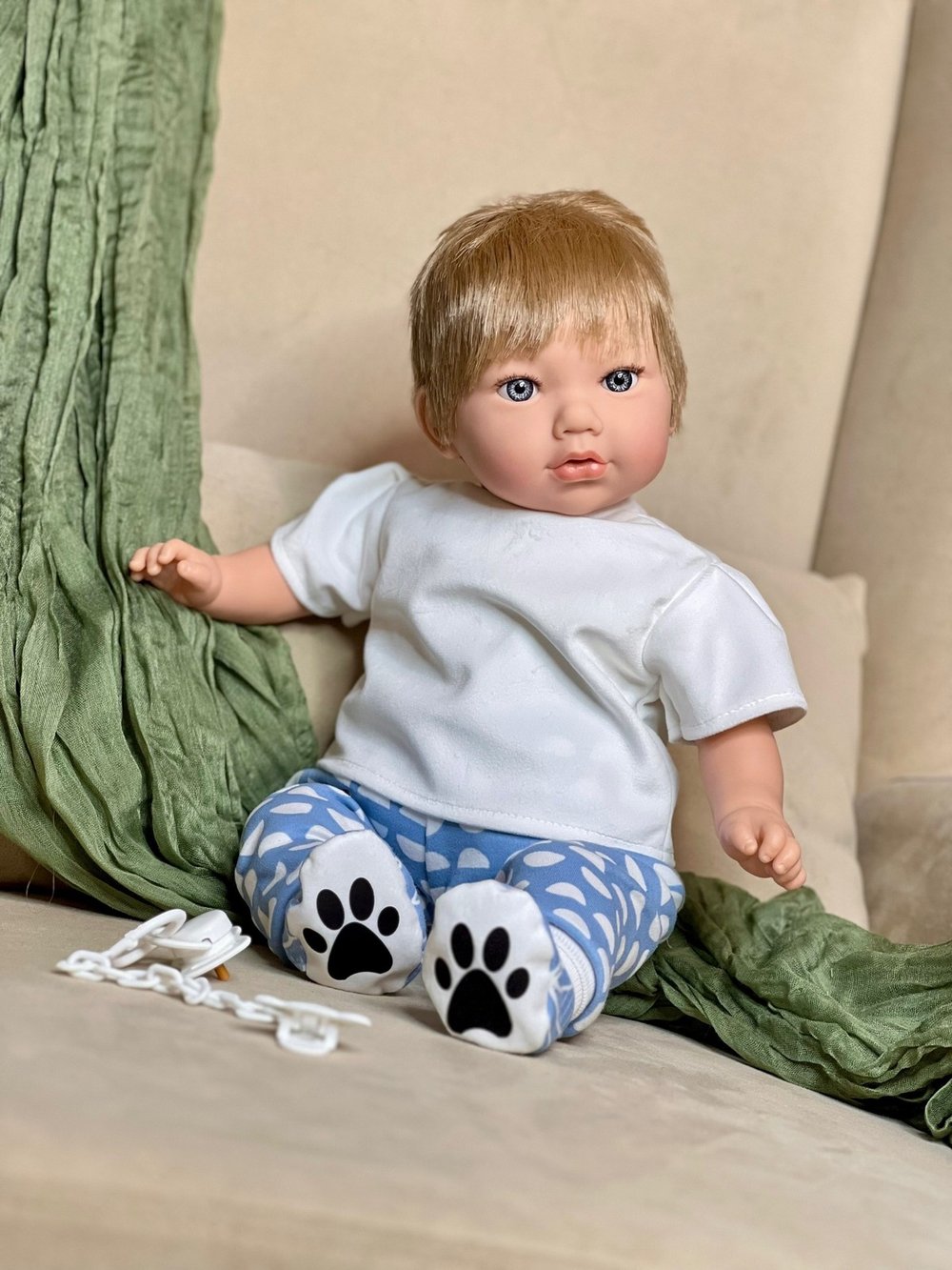 Кукла Marina and Pau 45 cм TEO мягконабивная (M850)