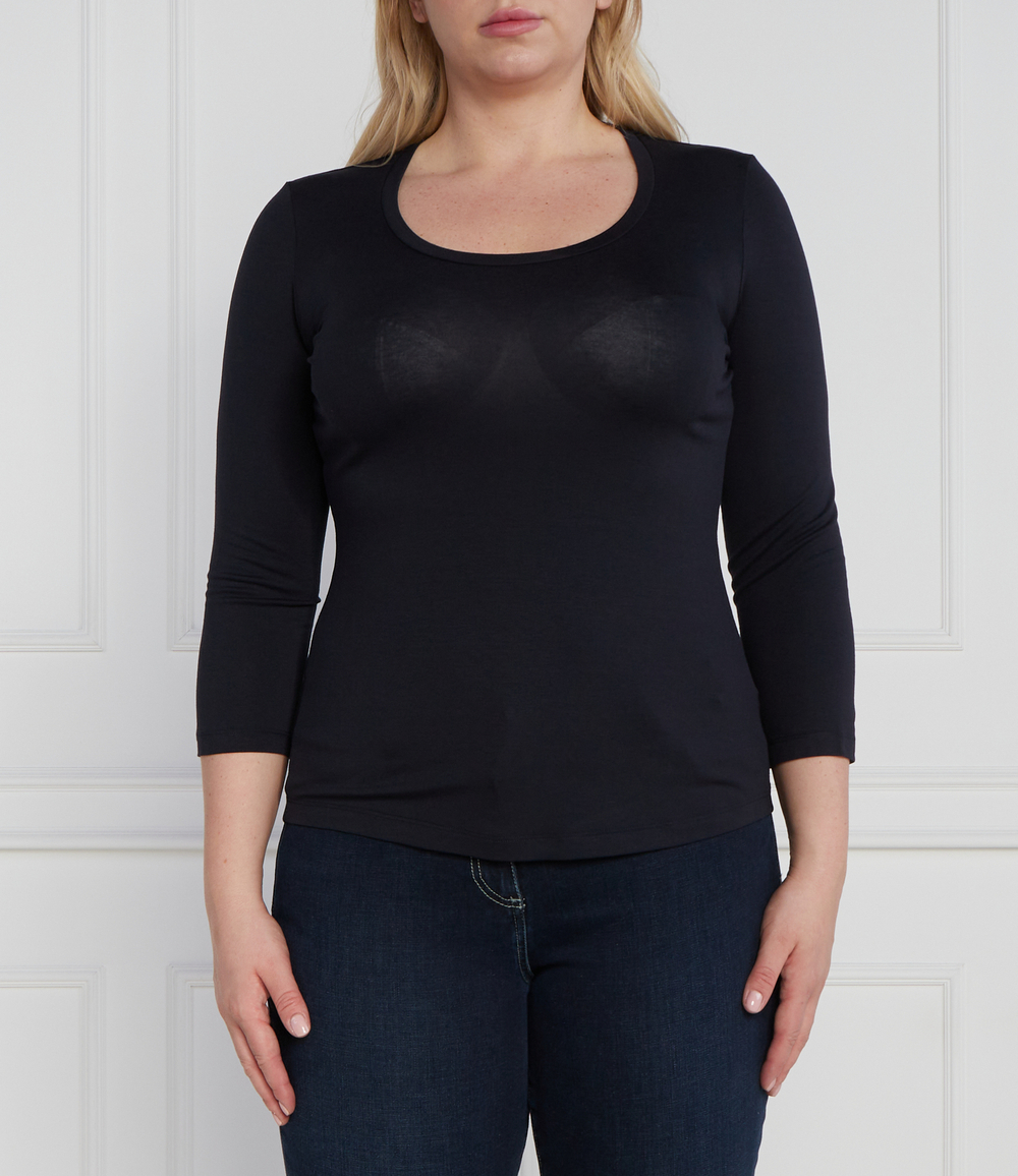 Блузка VANNA Persona by Marina Rinaldi - темно-синий(1971053)