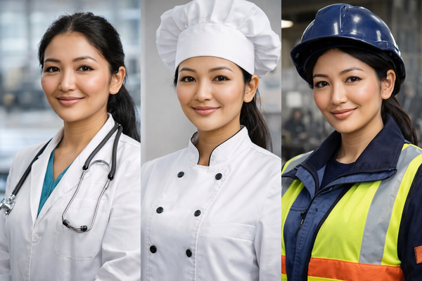 Женщины в спецодежде: профессии и рабочая форма в Астане