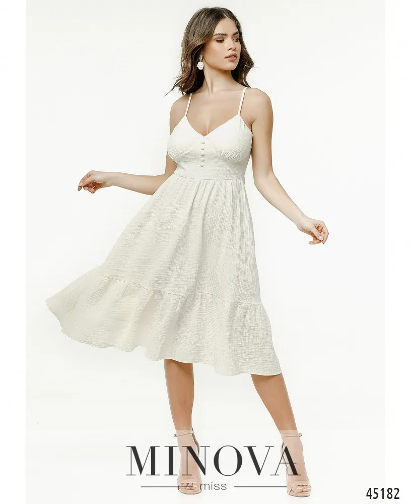Платье 2177-молочный Minova