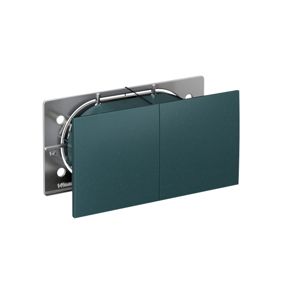 Розетка 2-м СП AtlasDesign 16А IP20 с заземл. защ. шторки с крышкой в сборе изумруд SE ATN000828 Розетка 2-м СП AtlasDesign 16А IP20 с заземл. защ. шторки с крышкой в сборе изумруд SE ATN000828