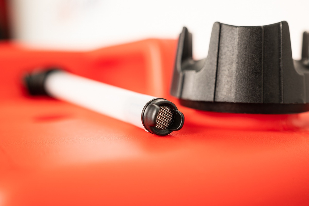 Внешний топливный бак 12 литров (с грушей, переходниками и шлангом)