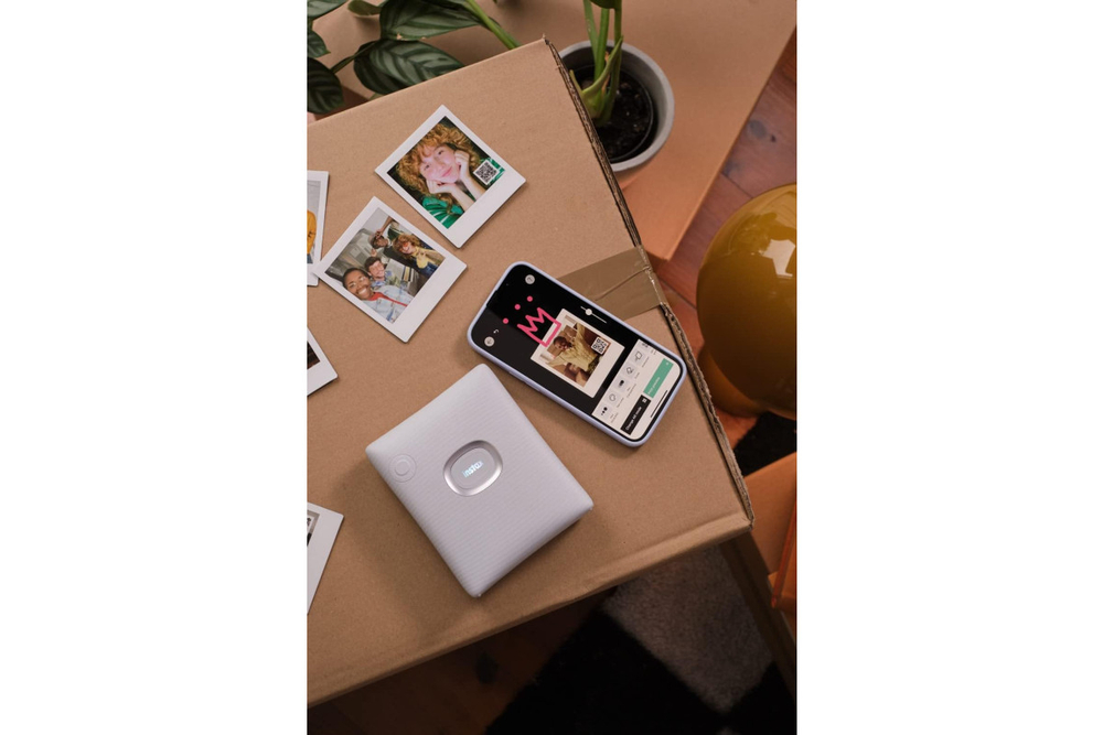 Фотопринтер Fujifilm Instax Square Link Ash White