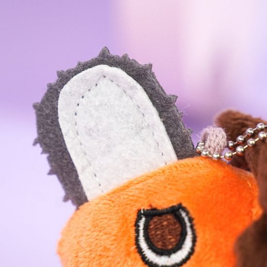 Мягкий брелок "Почита", Человек-Бензопила 10 см