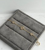 Браслет СНЕЖИНКА gold