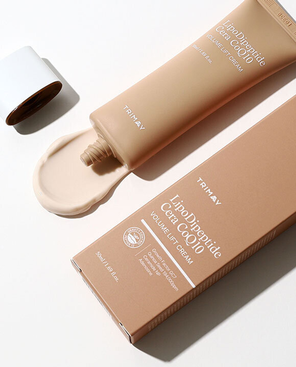 Антиоксидантный лифтинг-крем с киноа Trimay LipodiPeptide Cera CoQ10 Volume Lift Cream 50ml
