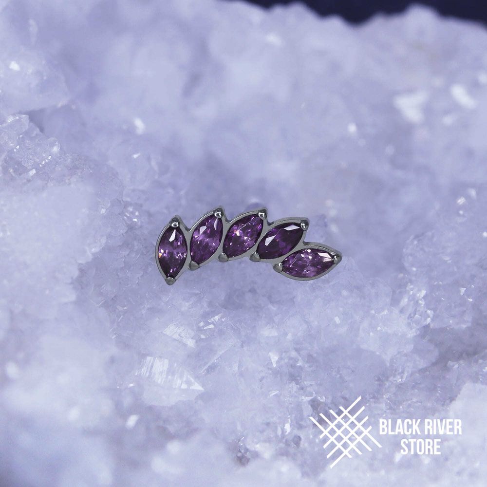 5K Marquise Curv Mini Purple