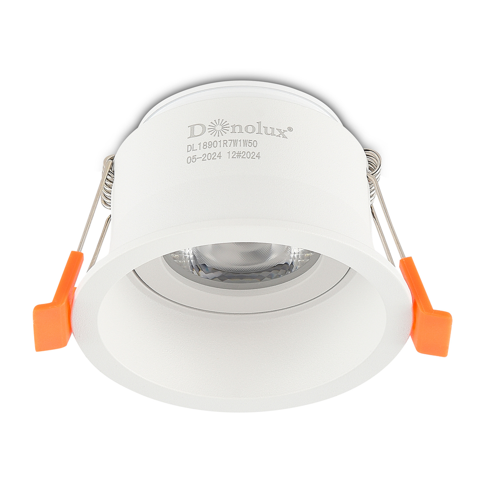 Светильник встраиваемый,  поворотный круглый,  7Вт,  3000К,  670Лм,   D84*H54мм,  IP20,  белый