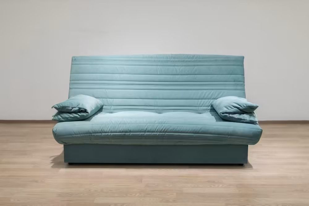 Диван "Матильда" New чехловой (Ньютон Аква блю, 1 категория), Комфорт-S