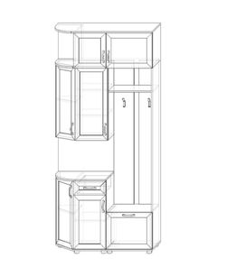 Прихожая ВЕА-203