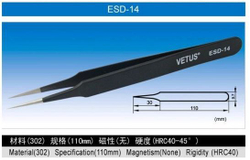 Пинцет ESD-14