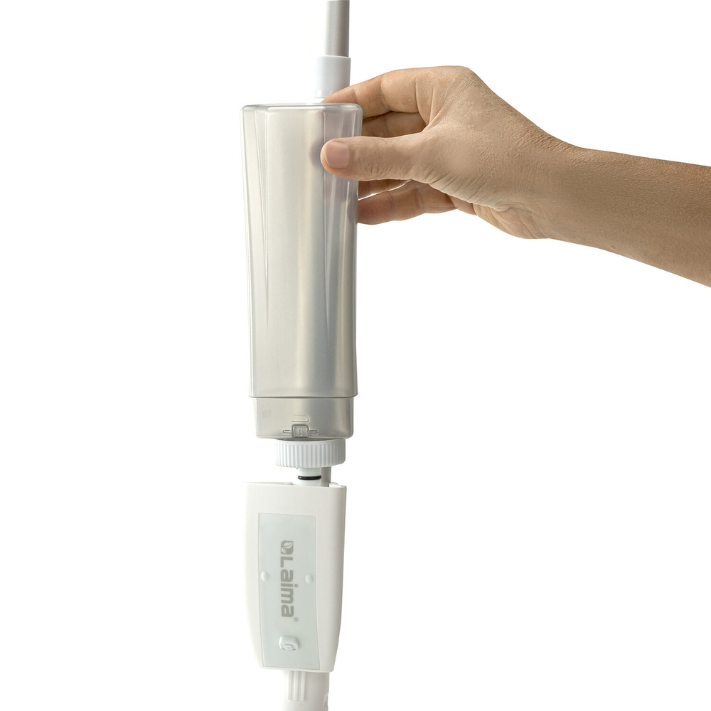 Швабра с распылителем UltraSpray X, 2 насадки из микрофибры объемный ворс, скребок.