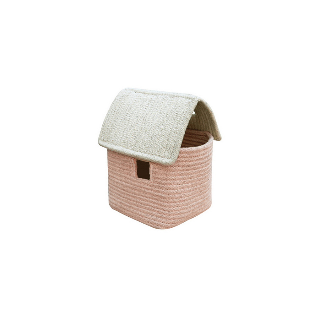 Корзина Lorena Canals Basket House Vintage Nude (22x22x34 см)