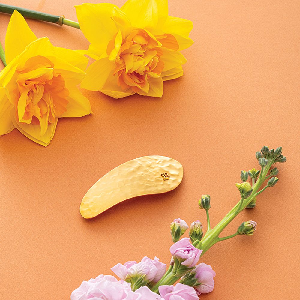 Balmain Hair Couture Заколка Лист Limited Edition Printemps Leaf Barrette Pour Cheveux