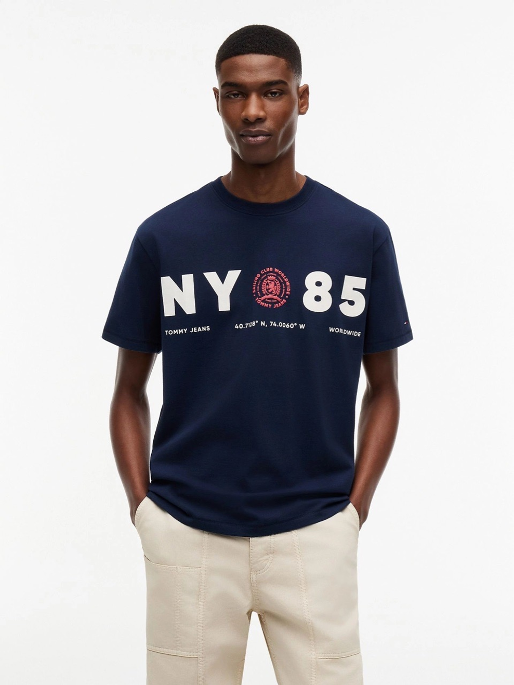 Футболка Tommy Jeans Relaxed Fit NY 85 Dark Navy