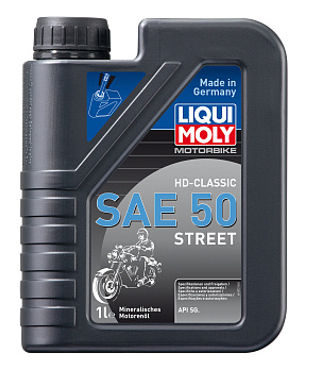 Масло 4т SAE 50 Liqui Moly Motorbike HD-Classic Street SG 1 л.