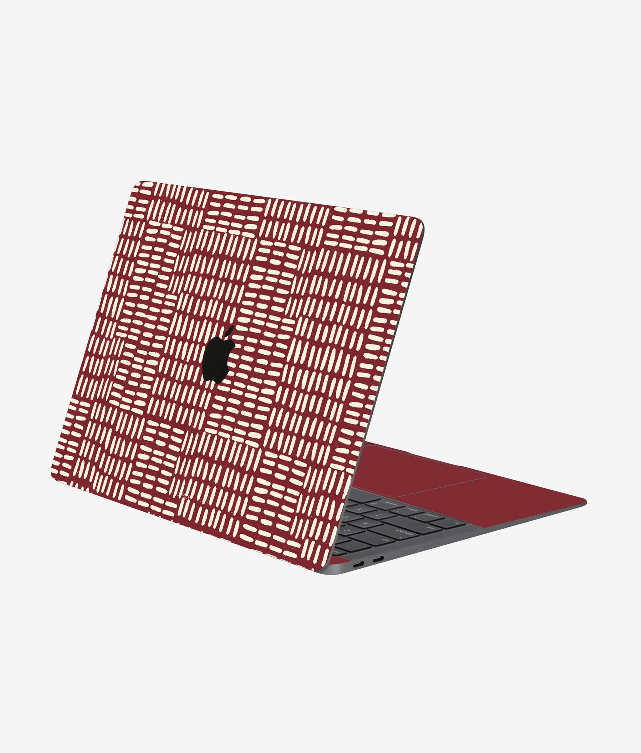 Виниловая наклейка BURGUNDY для MacBook