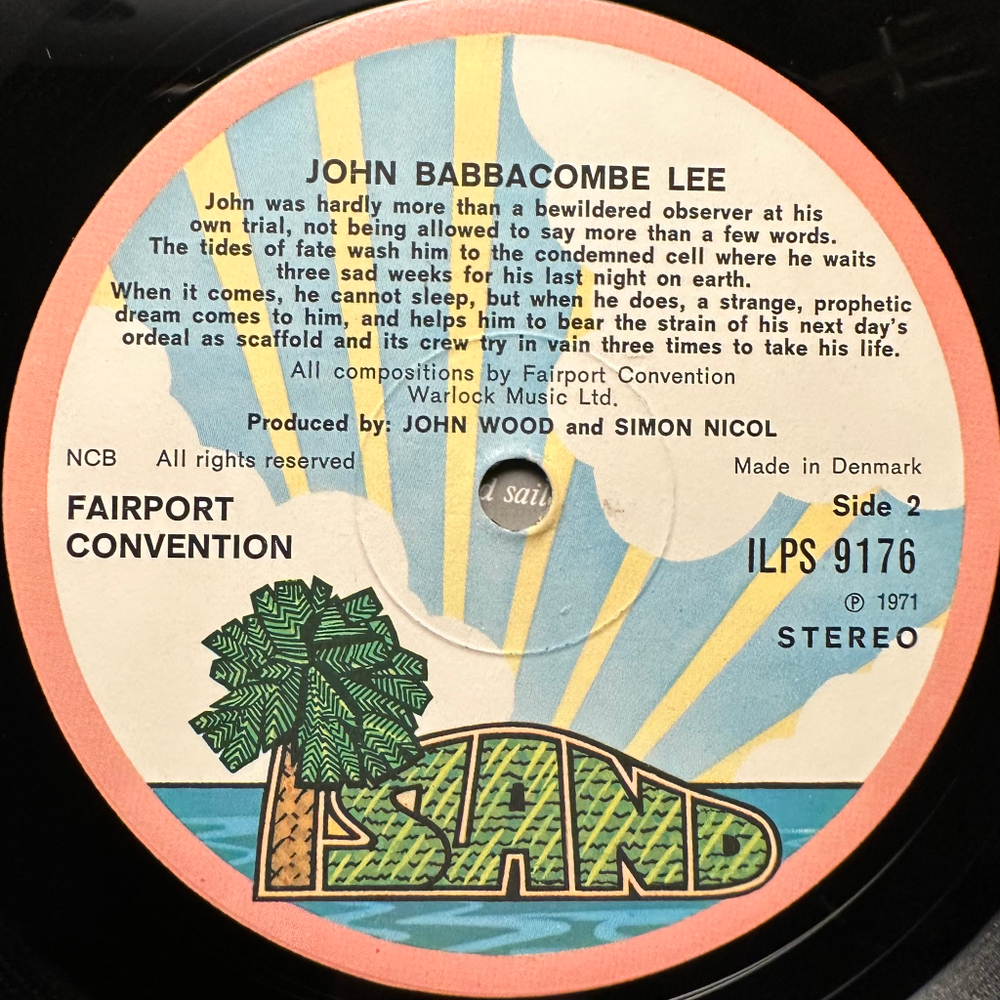 Fairport Convention - "Babbacombe" Lee (Дания 1971г.)