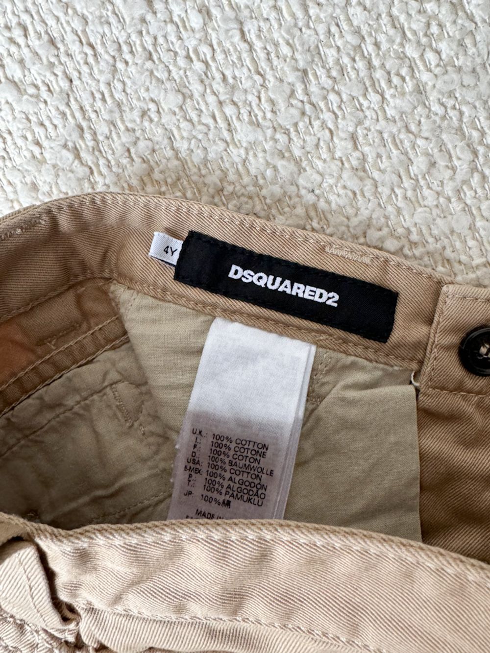 Хлопковые шорты Dsquared2, 104