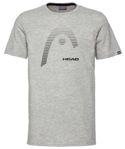 Мужская теннисная футболка Head Club Carl T-Shirt M - grey