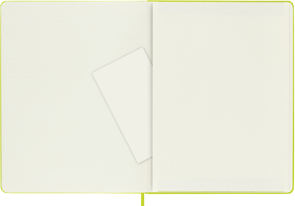 Блокнот Moleskine Classic (QP092C2) XLarge 190х250мм PP 192стр. нелинованный твердая обложка лайм