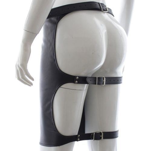 Эротическая юбка черная Romeo Rossi 9128