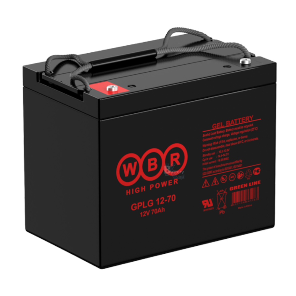 Аккумулятор WBR GPLG 12-70 (GEL)