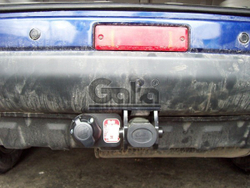 Фаркоп оцинкованный Galia N040C для Nissan X-Trail 2001-2007(паспорт и сертификат в комплекте)(без электрики)