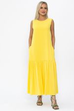 Платье Городской романс (желтое) П13898-21М LT Collection