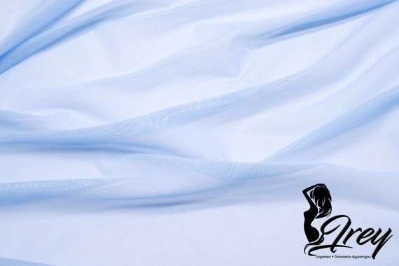 Сетка эластичная Lauma, арт. 556, голубой 3090 (мерный лоскут)