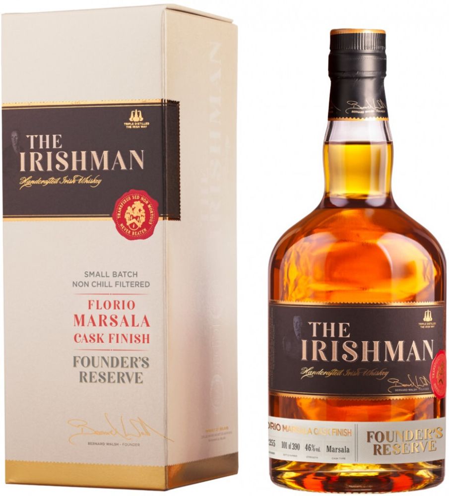 Виски The Irishman Founder&#39;s Reserve Marsala Cask Finishin, 0,7 л.