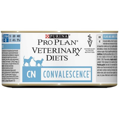 Pro Plan VET CN 195 г - диета консервы для кошек и собак при выздоровлении, Convalescence