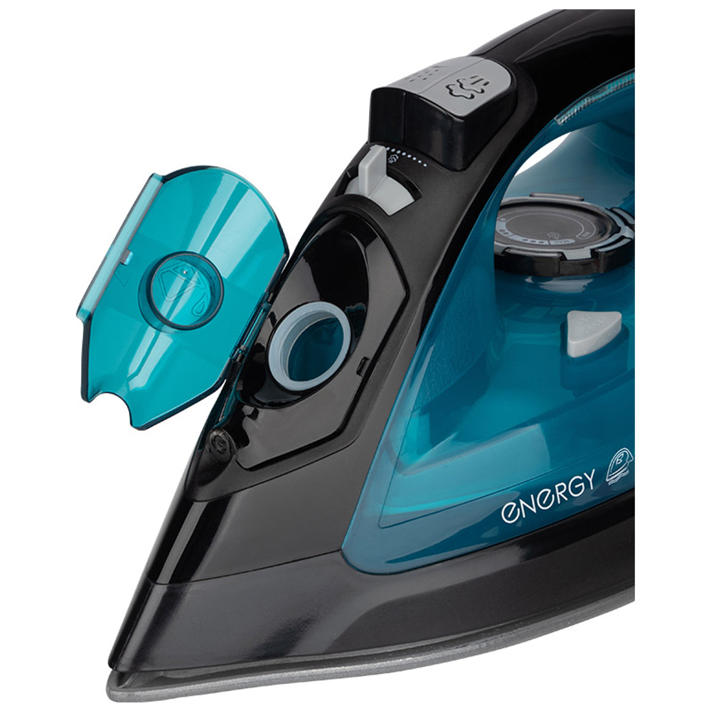Утюг Energy EN-348 черно-бирюзовый (270083)
