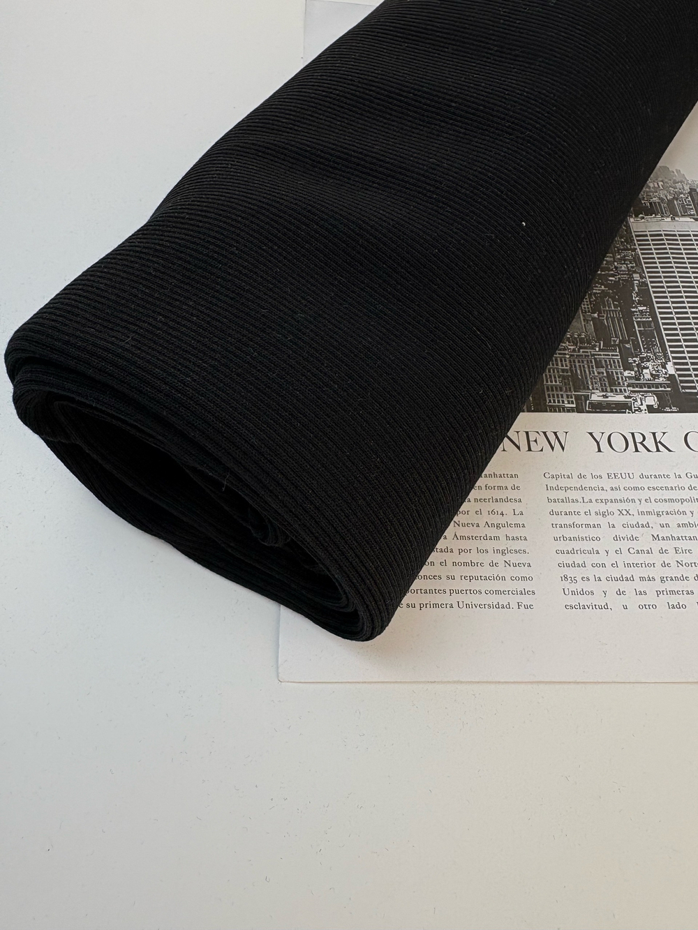 ЧЕРНЫЙ - Кашкорсе с лайкрой, компакт пенье (КРВ713 Олеся)