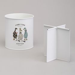 ПОДСТАВКА AGNESS "FAMILY FARM" ПОД КУХОННЫЕ ПРИБОРЫ 14*15 СМ