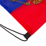 Сумка-мешок на завязках "Триколор РФ" с гербом РФ 32х42 см BRAUBERG/STAFF 2283 (4 штуки в упаковке)