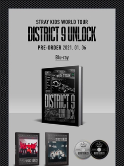 товары STRAY KIDS - WORLD TOUR (DISTRICT 9 : UNLOCK) IN SEOUL Blu-ray